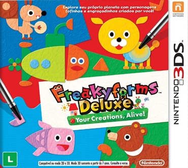 Freakyforms Deluxe: Your Creations, Alive!